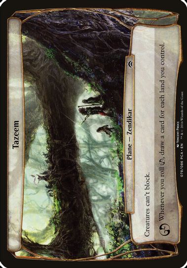 Tazeem (Planechase Anthology) [Oversize Cards]