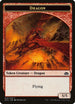 Dragon // Saproling Double-sided Token [Planechase Anthology]