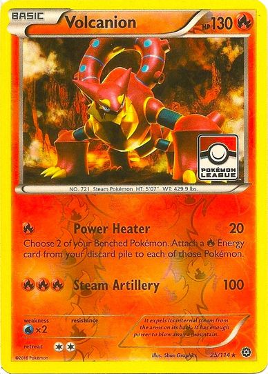 Volcanion (League Promo) (25) [League & Championship Cards]