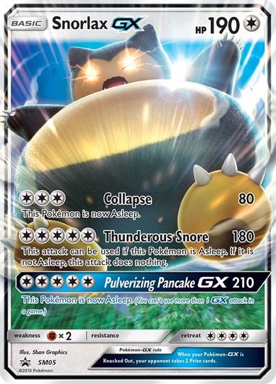 Snorlax GX - SM (SM05) [SM Promos]