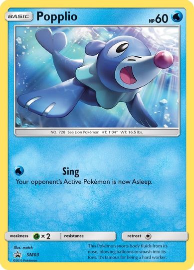 Popplio - SM (SM03) [SM Promos]