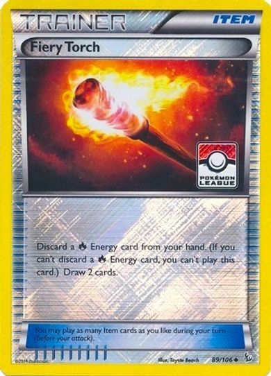Fiery Torch 89/106 (League Promo) [League & Championship Cards]