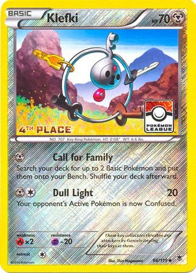 Klefki 66/119 (League Promo) [4th Place] [League & Championship Cards]