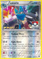 Lucario 63/124 (League Promo) [1st Place] [League & Championship Cards]
