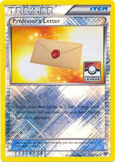 Professor's Letter 123/146 (League Promo) [League & Championship Cards]