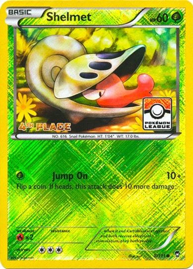 Shelmet 8/111 (League Promo) [4th Place] [League & Championship Cards]