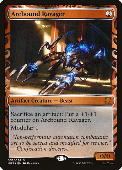 Arcbound Ravager (31) [Masterpiece Series: Kaladesh Inventions]