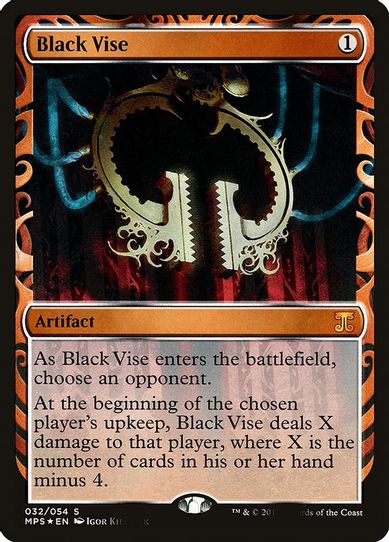 Black Vise (32) [Masterpiece Series: Kaladesh Inventions]