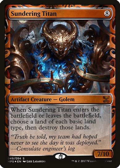 Sundering Titan (49) [Masterpiece Series: Kaladesh Inventions]