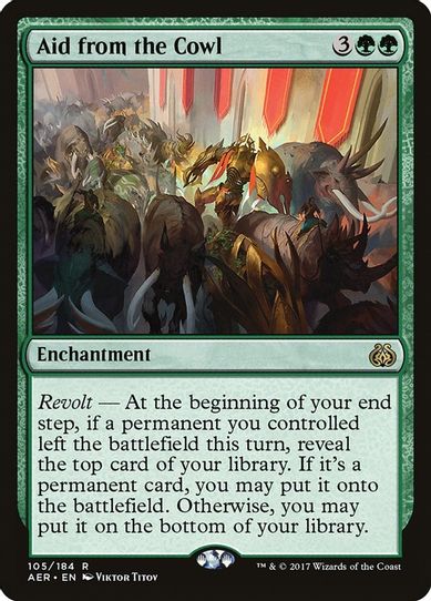 Aid from the Cowl (105) [Aether Revolt]
