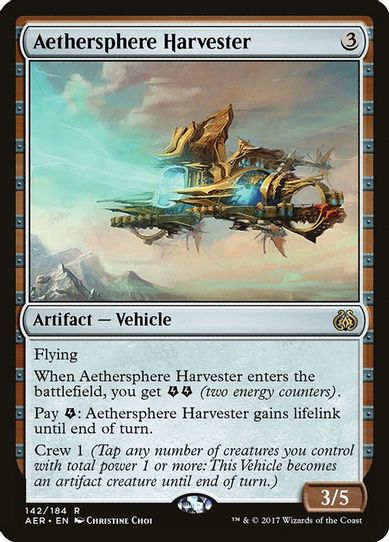Aethersphere Harvester (142) [Aether Revolt]