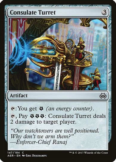 Consulate Turret (147) [Aether Revolt]