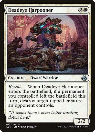 Deadeye Harpooner (15) [Aether Revolt]