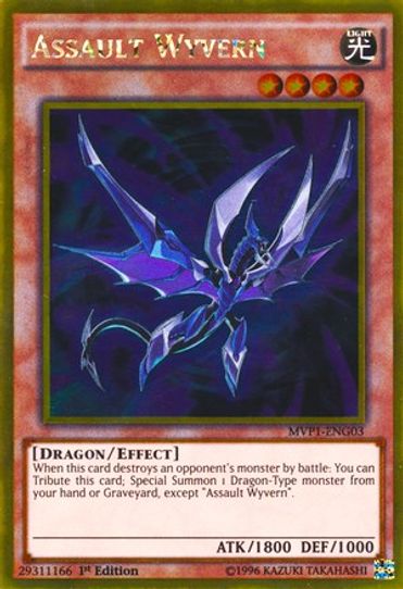 Assault Wyvern (MVP1-ENG03) [The Dark Side of Dimensions Movie Pack: Gold Edition]