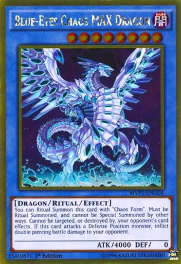 Blue-Eyes Chaos MAX Dragon (MVP1-ENG04) [The Dark Side of Dimensions Movie Pack: Gold Edition]