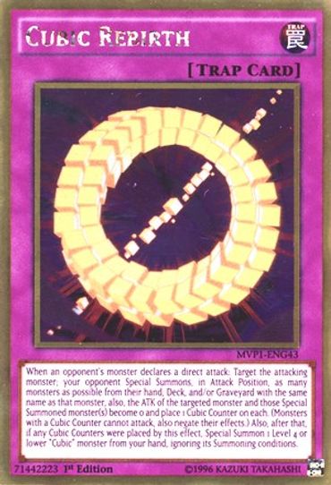 Cubic Rebirth (MVP1-ENG43) [The Dark Side of Dimensions Movie Pack: Gold Edition]