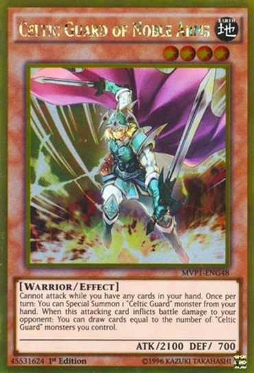 Celtic Guard of Noble Arms (MVP1-ENG48) [The Dark Side of Dimensions Movie Pack: Gold Edition]