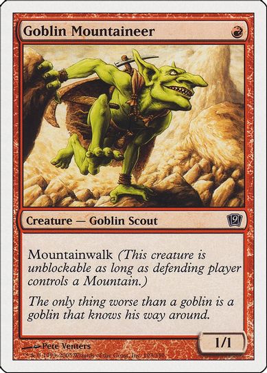 Goblin Mountaineer [9th Edition]