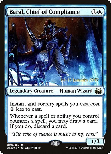 Baral, Chief of Compliance (28) [Prerelease Cards]