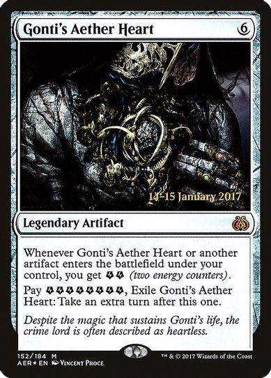 Gonti's Aether Heart (152) [Prerelease Cards]