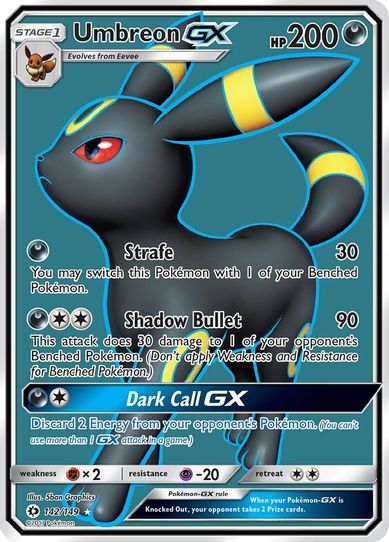 Umbreon GX (Full Art) (142/149) [Sun & Moon: Base Set]