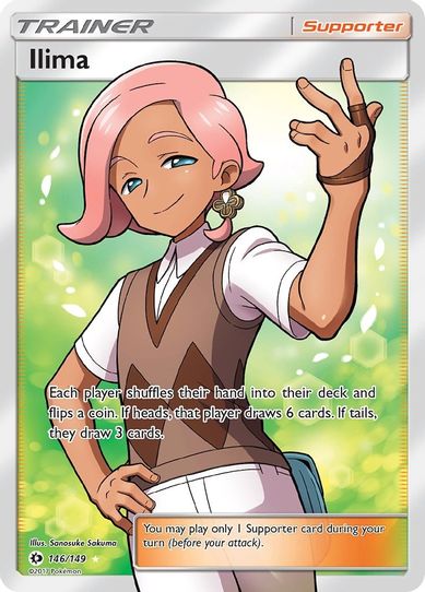 Ilima (Full Art) (146/149) [Sun & Moon: Base Set]