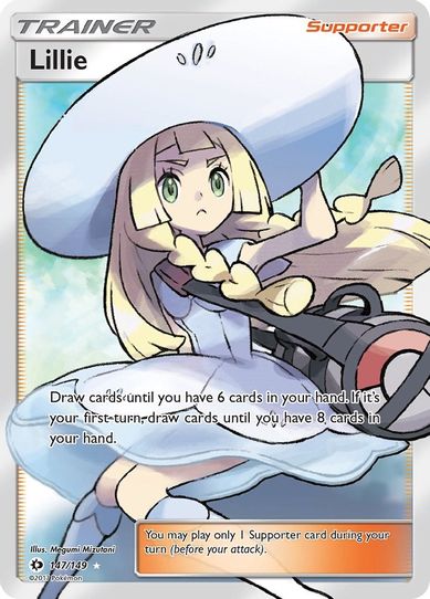 Lillie (Full Art) (147/149) [Sun & Moon: Base Set]