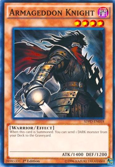 Armageddon Knight (SDPD-EN018) [Structure Deck: Pendulum Domination]