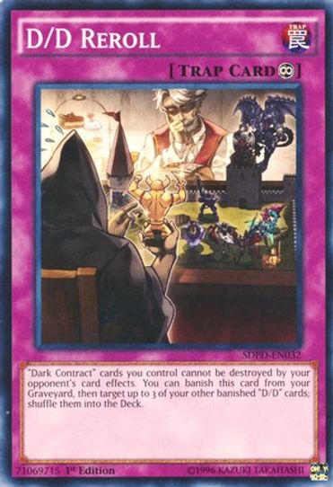 D/D Reroll (SDPD-EN032) [Structure Deck: Pendulum Domination]