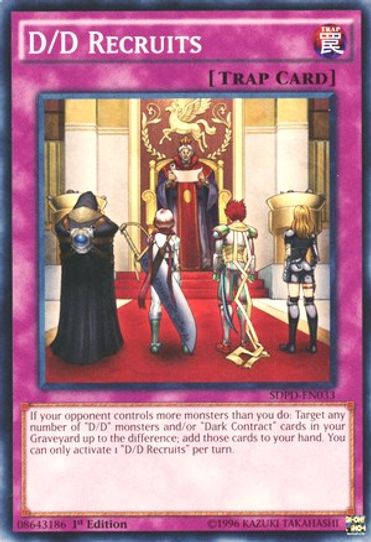 D/D Recruits (SDPD-EN033) [Structure Deck: Pendulum Domination]
