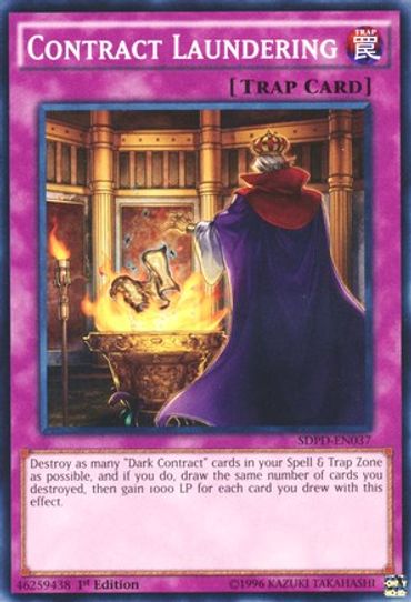 Contract Laundering (SDPD-EN037) [Structure Deck: Pendulum Domination]