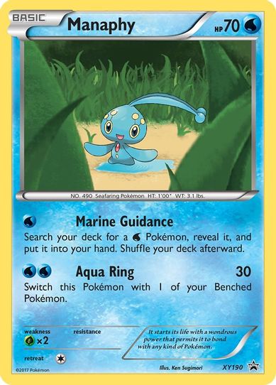 Manaphy XY190 [XY Promos]
