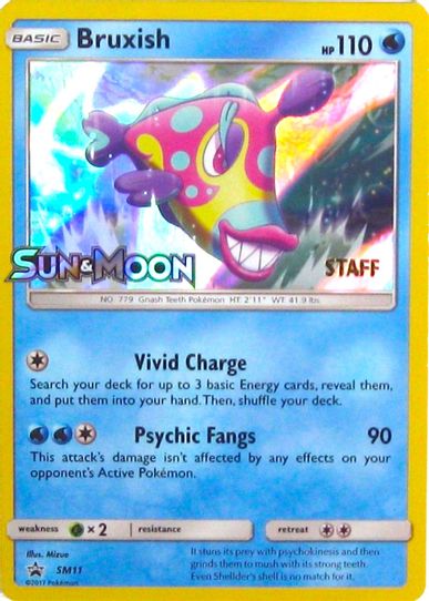 Bruxish - SM - Staff Prerelease Promo (SM11) [SM Promos]