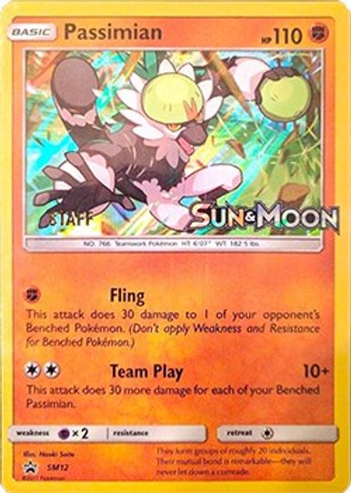 Passimian - SM - Staff Prerelease Promo (SM12) [SM Promos]