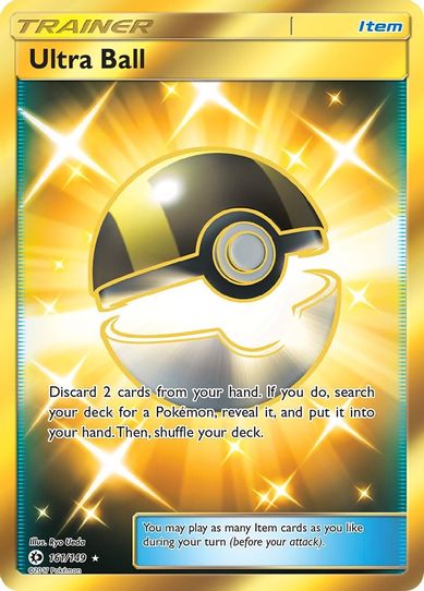 Ultra Ball (Secret) (161/149) [Sun & Moon: Base Set]