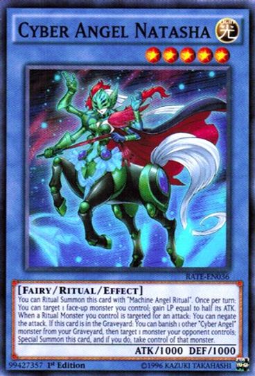 Cyber Angel Natasha (RATE-EN036) [Raging Tempest]