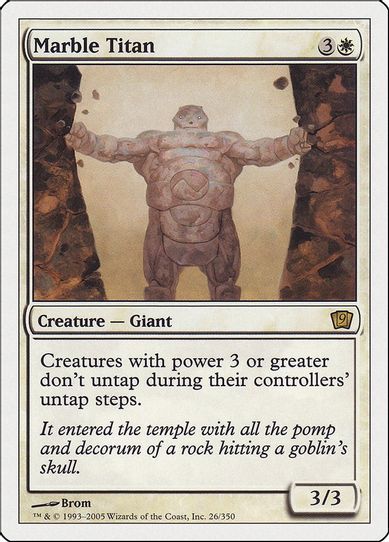 Marble Titan [9th Edition]