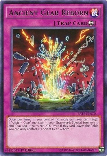 Ancient Gear Reborn (RATE-EN070) [Raging Tempest]
