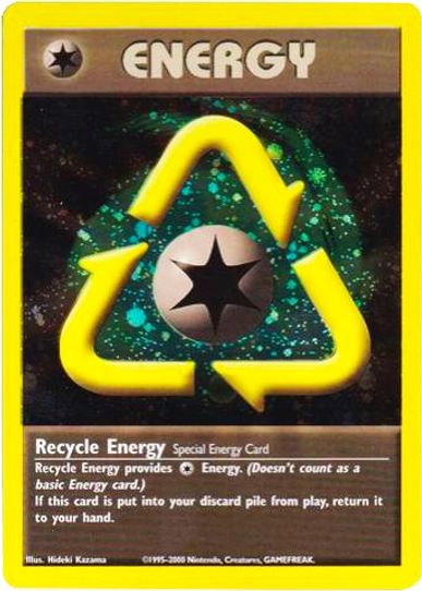 Recycle Energy (WotC 2002 League Promo) [League & Championship Cards]