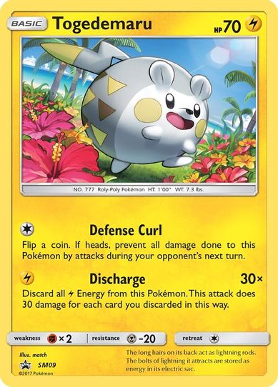 Togedemaru - SM (SM09) [SM Promos]