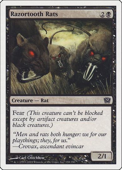 Razortooth Rats (158) [9th Edition]
