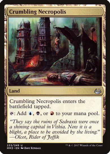 Crumbling Necropolis (233) [Modern Masters 2017]