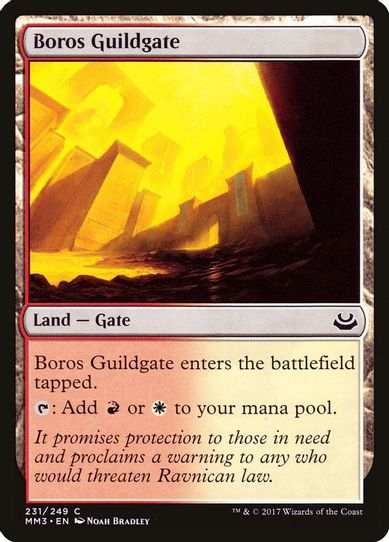 Boros Guildgate (231) [Modern Masters 2017]