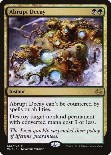 Abrupt Decay (146) [Modern Masters 2017]