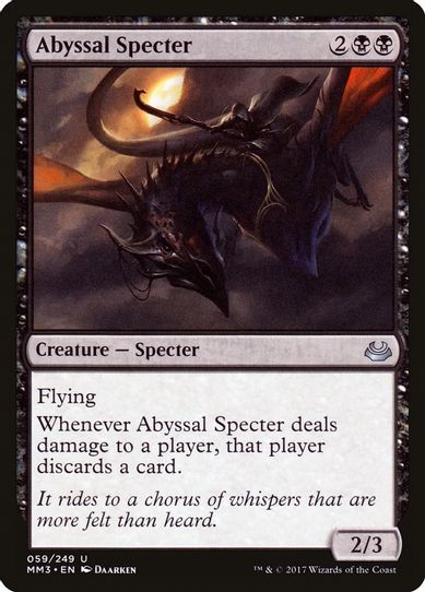 Abyssal Specter (59) [Modern Masters 2017]