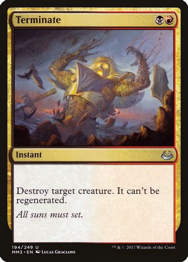 Terminate (194) [Modern Masters 2017]