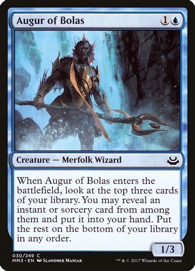Augur of Bolas (30) [Modern Masters 2017]