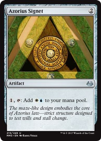 Azorius Signet (215) [Modern Masters 2017]