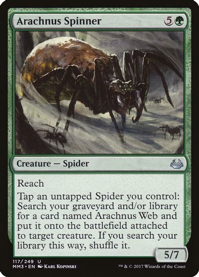 Arachnus Spinner (117) [Modern Masters 2017]