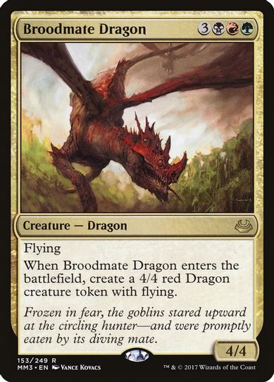 Broodmate Dragon (153) [Modern Masters 2017]
